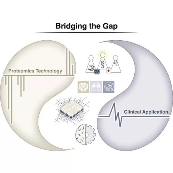 Bridging the gap between proteomics technology and clinical application - overview of clinical proteomics workflow
